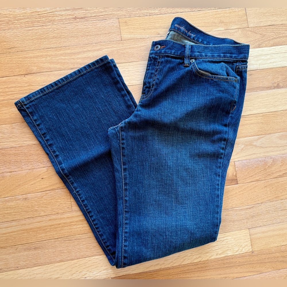 LOFT Ann Taylor Loft modern boot denim jeans women’s 14